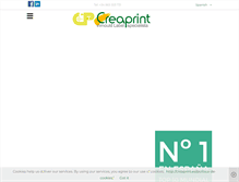 Tablet Screenshot of creaprint.es