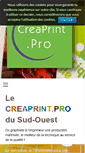 Mobile Screenshot of creaprint.pro
